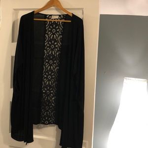 Front open loose cardigan 4X